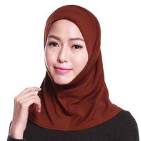 1PC Elastic Muslim Hijabs Turban Beanie Cap Women Soft Cotton Bonnet Head Wrap Winter Warm High Quality Turban Hat kava