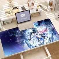 Wuthering Waves Aemeath Anime Large Gaming Mouse Pad NonSlip Rubber Desk Mat Keyboard Pad Laptop Computer Gaming Desktop Decor 800x400x2mm