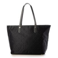 Christian Olivier 7920 Tote Bag, A4 Size, Jacquard Weave, Water-Repellent (Ink Navy) black