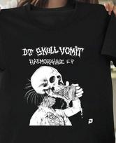 Haemorrhage - DJ Skull Vomit Black Cotton Shirt Full size S-5XL TH883 XXXL white
