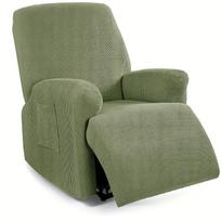 1/2/3 vietų atlošiamos sofos užvalkalas svetainei, atpalaiduojančio fotelio užvalkalas, tamprus, elastingas, berniukiškos sofos-kėdės užvalkalas 1 Seater(4pcs) gray