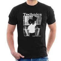 Technics T-Shirt Kid Teach Them Well Vinyl Dj Tshirt Fashion Cotton Short Sleeve 2026 Summer Cool Men's Clothing Women T Shirt 140 white