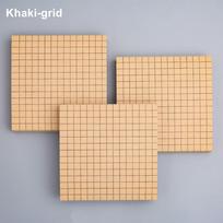Office School Notebook Reminder Self-adhesive Stationery Stickers Sticky Notes Notepad Memo Pad Khaki-grid gray