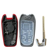 Suitable for Ferrari 458 588 488 Smart Key Shell Replacement and Modification Key Shell gray