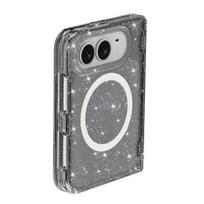 Folding Phone Case Magnetic Glitter for IPhone Fold, Clear Protector Shell, Shockproof Hinge Protection Precise Cutout, Guard Anti-fall