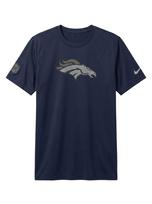 Denver Broncos 2026 NFL Sideline Lead The Charge Legend T-Shirt Navy 2XL black