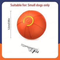 Smart Dog Toy Ball Automatic Interactive Pet Electronic Rolling USB Rechargeable Moving Bouncing for Puppy to Large Dog Chew Toy 1 Orange SP China Mainland
