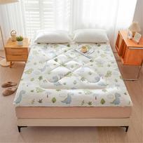 100% Cotton Tatami Folding Mattress Single Double Twin Size Four Seasons Bed Topper Mat Comfortable Bedroom Furniture 90x200cm 3100g