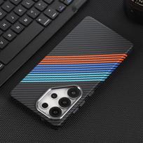 Prabangus Kevlaro Aramido Pluošto Dėklas Samsung Galaxy S22 S23 S24 S25 S26 Ultra Plus Magnetinis Anglies Pluošto Telefono Dangtelis S26 Plus Galaxy S24 gray