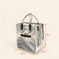 Large Detachable Hulken Haoken Outdoor Folding Travel Woven Bag with Wheels, Multifunctional Small Trolley Bag.
