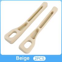 2PCS Car Seat Gap Filler Leak Proof Strip For Mitsubishi Outlander 3 4 PHEV 2013-2018 2019 2020 2021 2022 2023 2024 2025 2026 smėlis