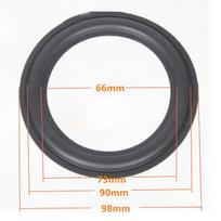 Rubber Edge Folding Ring Suspension Edge Ring Speaker Folding Edge Ring Speaker Repair Accessories 4 inch