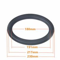 Rubber Edge Folding Ring Suspension Edge Ring Speaker Folding Edge Ring Speaker Repair Accessories 6x9 inch