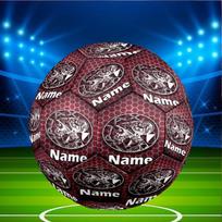 Custom Name Personalized Ajax Print Size 5 Soccer Ball Training & Match Football, for Team, Kicking, Gift for Football Enthusiasts Size 5