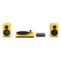 PRO-JECT COLOURFUL AUDIO SYSTEM E - SATIN YELLOW/INT