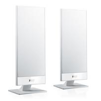 KEF T101 namų kino kolonėlės (pora) – White