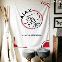 AFC Ajax Wall Hanging Printed Fabric Blanket Decorative Tapestries for Bedroom Living Room Home Decor 100cm x 150cm