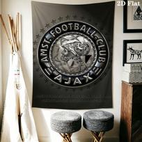 AFC Ajax Wall Hanging Printed Fabric Blanket Decorative Tapestries for Bedroom Living Room Home Decor 150cm x 200cm