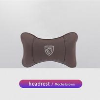Car Headrest Seat Neck Pillow Memory Foam Cushion For Peugeot 308 408 5008 Landtrek 208 2008 3008 Rifter 508 4008 301 108 608