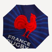 France Rugby Theme Automatic Umbrella, Lightweight & Portable, 8 Rib, Perfect for Outdoor Travel, Birthdays, Christmas, Gifts. Three-fold umbrella
