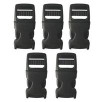 5 Pack Motorcycle Helmets Quick Release Buckle Set Plastic Chin Strap Clip Replacement Fastener for Riding Helmet Webbing