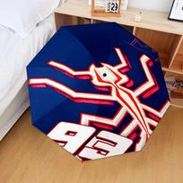 1PC Marc Marquez Automatic Folding Umbrella 8-Rib Travel Umbrella with Auto Portable Case, Ideal Gift for Birthdays Five-fold umbrella
