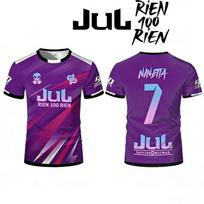 JUL Toto Ninetta Printed T-Shirt Hip Hop Breathable Soccer Training Top for Adult & Children's Sports Jersey 5XL