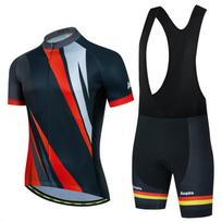 Mens Cycling Bib Shorts High Stretch Breathable Mountain Bike Outdoor Riding Gear XXL black