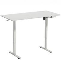Elektrinis reguliuojamo aukščio rašomasis stalas, 140 x 70 x 72–120 cm