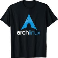 Arch Linux T-Shirt with tagline and Logo Open Source Os tee T-Shirt XXXL