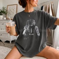 Gabby Williams Basketball Shirt Vintage 90s Game Day Fan Tee Gift for Her Him S gray