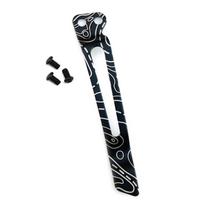 Stainless Steel Folding Cutter Pocket Clip with 3 Screw For Carry Replacement Repair Part Durability Tool Accessory