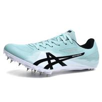 Men's Athletic Shoe Brand Race Sneakers Big Size 46 Track Spikes Shoes for Men Women High Quality Professional Running Shoes Man 41 white