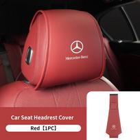 Odinė apsauginė automobilio sėdynės atlošo galvos atramos pagalvėlė, apsauganti nuo dulkių, skirta Benz AMG A C E S G klasei W201 W210 W108 W204 W205 W203