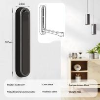 Concealed Folding Wall Hooks Heavy Duty Space Saving For Entryway Hanging Keys Bags Towels A87