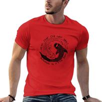 WERE JUST TWO LOST SOUL SWIMMING IN A FISH BOWL T-Shirt sweat shirts oversizeds vintage graphic t-shirts anime L red