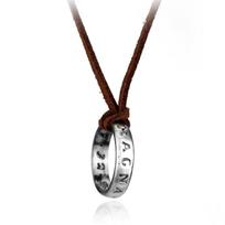 Uncharted 4: Drake's Ring Necklace Pendant black