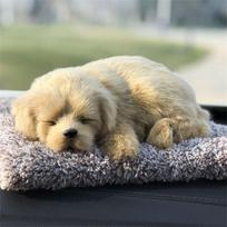 Mieganti šunų žaislinė imitacija Šunys Automobilių dekoracija Automobilio prietaisų skydelio papuošalai Prietaisų skydelio papuošalai Golden retriever big