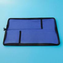 Ice Skate Blade Bag Top Handle Handheld Blade Storage Bag Slim Skate Carrier Rectangular Sports Gear Tear-Resistant blue