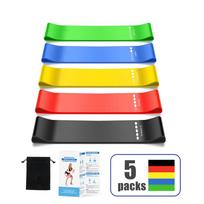 Thick Latex Yoga Fitness Resistance Band for Stretching & Squats red