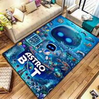 ASTRO BOT Custom Name Carpet Rug for Living Room Bedroom Home Sofa Decoration,Kids play Non-slip Floor Mat 70x100cm( 27x39in )