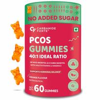 Carbamide Forte PCOS papildas moterims nuo 40 metų:1 Myo D Chiro Inozitolio Apelsinų Gumos 275g Pakuotė red