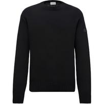 Moncler Sweaters Men's Black Crew Neck Moderate K20919C00022M4281999 S black