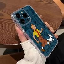 T-Tinkino nuotykiai-N telefono dėklas IPhone 15 Pro Max 16 Pro Max 14 13 11 12 Mini Xs X Xr 7 8 Plus Se skaidrus dangtelis iPhone 16 Plus black