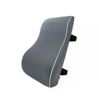 Memory Foam Lumbar Support Cushion for Car Seat And Office Chair Rebound Back Waist Rest Pad for Driver Comfort gray
