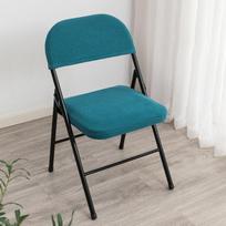4 1 2 6pcs Household Folding Dining Chair Cover Backrest Chair Slipcover Office Computer Dustproof Elastic Chair Slipcover Matches the image,2 PCS