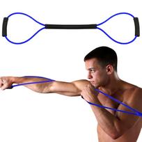 25/30/35 Pounds Elastic Resistance Band Workout Resistance Bands with Comfort Handles Strength Tension Rope brown