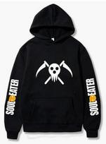 Soul Eater Anime Unisex Hoodie 2026 - Trendy, Casual, Long Sleeve M black