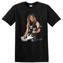 James Hetfield Heavy Metal Marškinėliai Gitaros Atlikimas Roko Muzikos Marškinėliai S gray