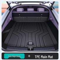 Changan Qiyuan A06 Trunk Mat: TPE Tail Box Mat & Car Interior Accessories for 26 Models Changan Qiyuan A06 - 26 Extended Range Models black